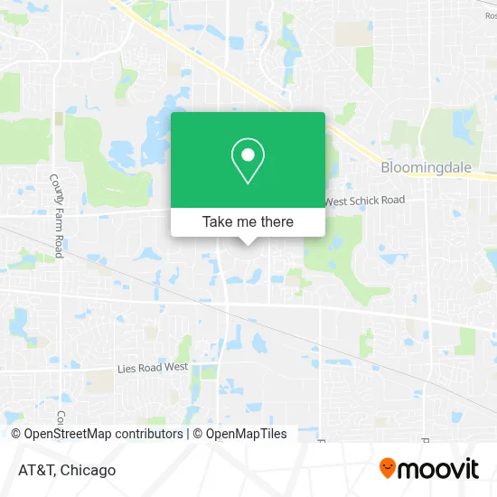 At&T map