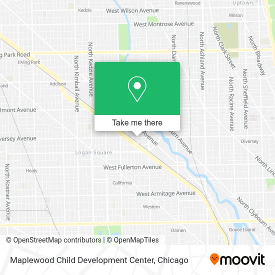 Maplewood Child Development Center map