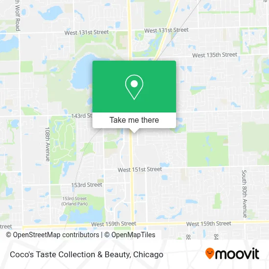 Coco's Taste Collection & Beauty map