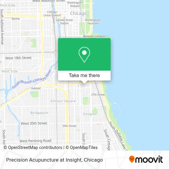 Precision Acupuncture at Insight map