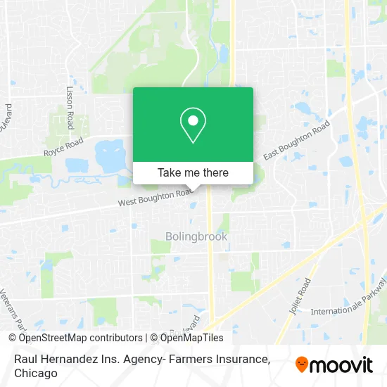 Raul Hernandez Ins. Agency- Farmers Insurance map