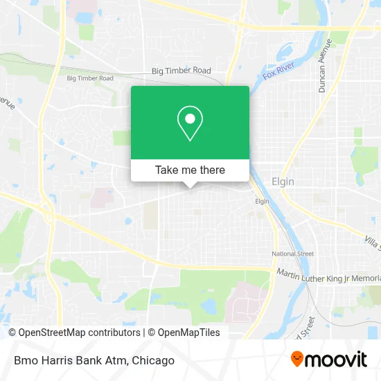 Bmo Harris Bank Atm map