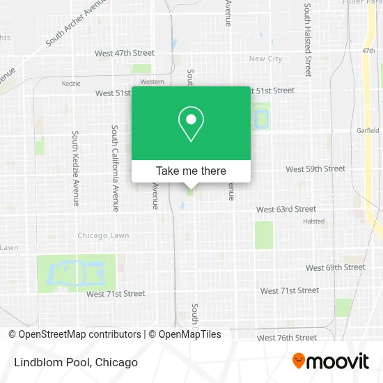 Lindblom Pool map