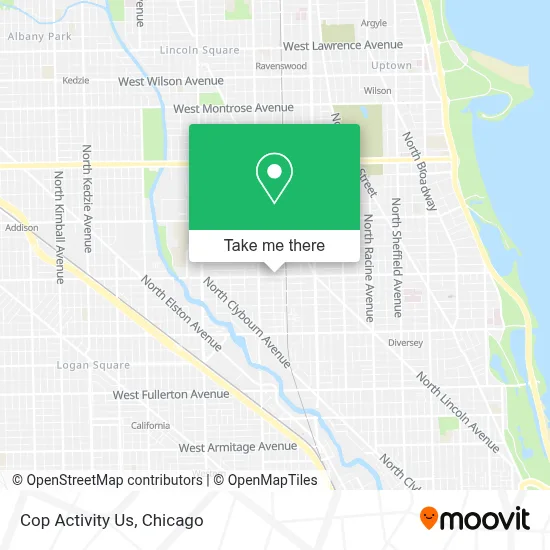Cop Activity Us map