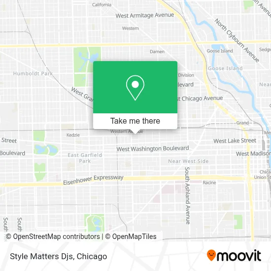 Style Matters Djs map