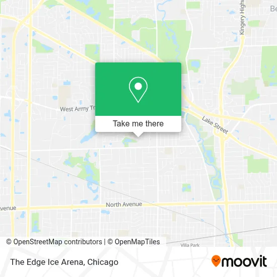 The Edge Ice Arena map