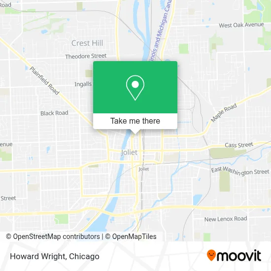 Howard Wright map