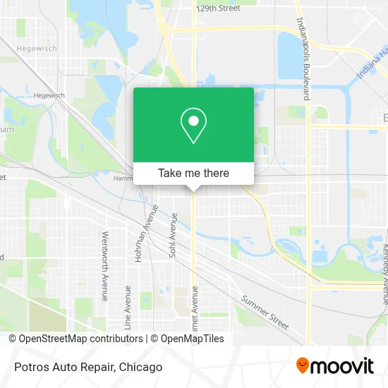 Potros Auto Repair map