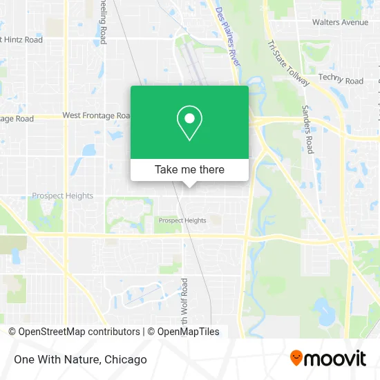 One With Nature map