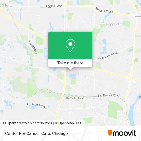 Center For Cancer Care map