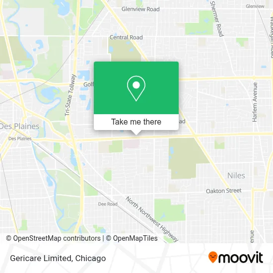 Gericare Limited map