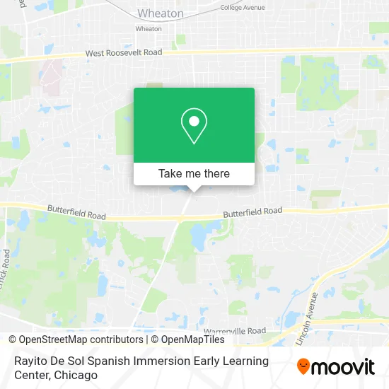 Rayito De Sol Spanish Immersion Early Learning Center map