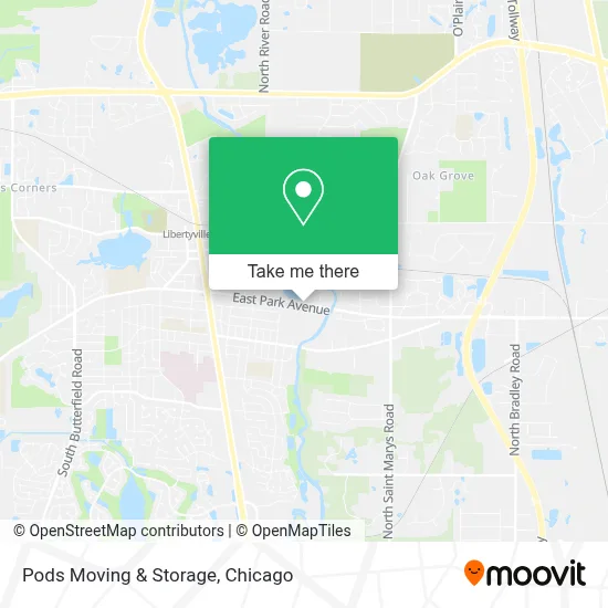 Pods Moving & Storage map