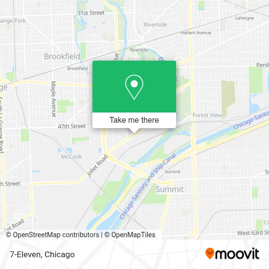 7-Eleven map