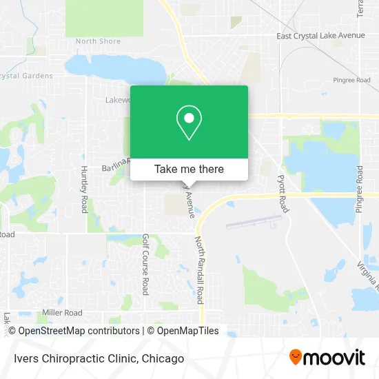 Ivers Chiropractic Clinic map