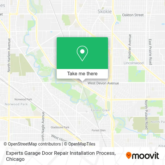 Experts Garage Door Repair Installation Process map