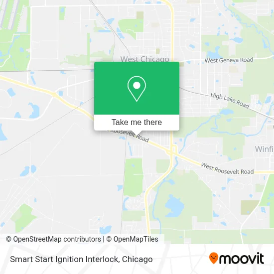 Smart Start Ignition Interlock map