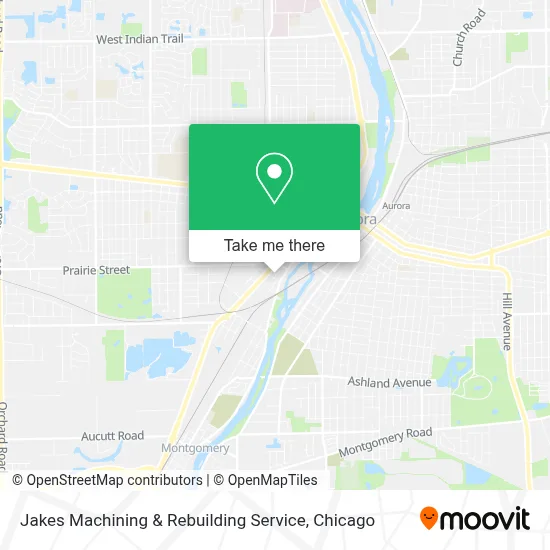 Jakes Machining & Rebuilding Service map