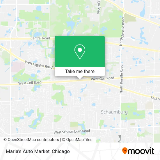 Maria's Auto Market map