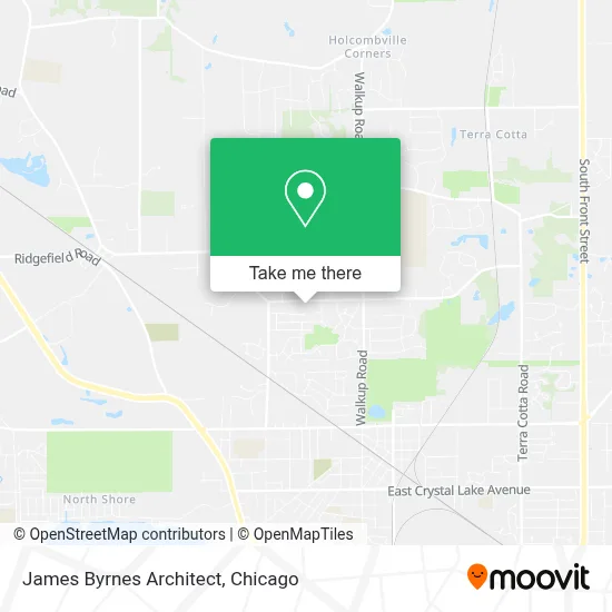 James Byrnes Architect map