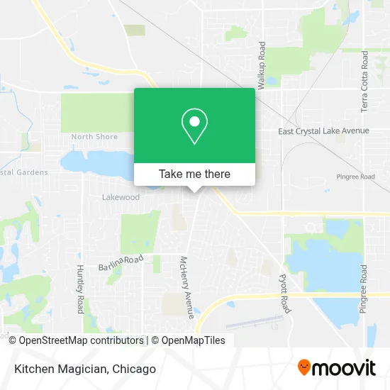 Kitchen Magician map
