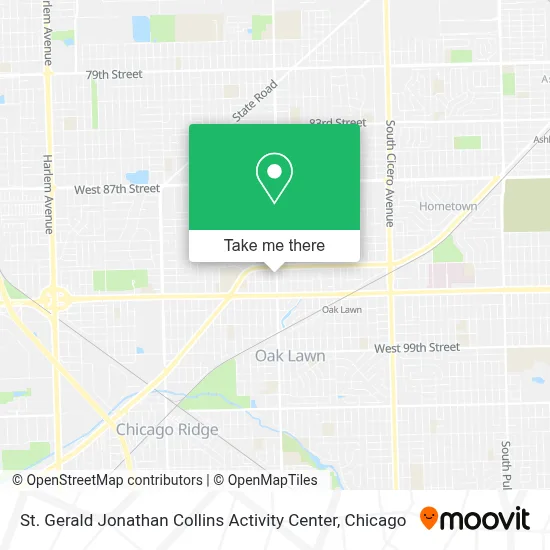 St. Gerald Jonathan Collins Activity Center map