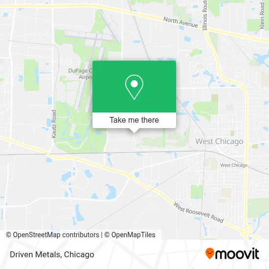 Driven Metals map