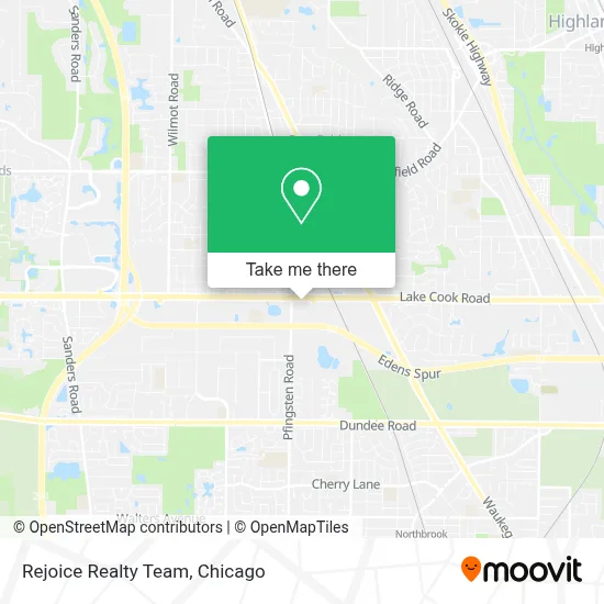 Rejoice Realty Team map