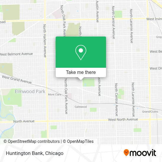 Huntington Bank map