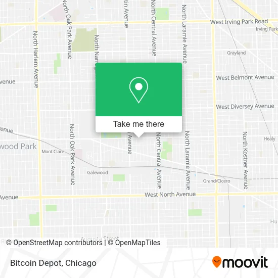 Bitcoin Depot map