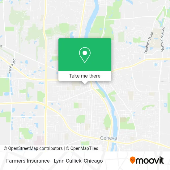 Farmers Insurance - Lynn Cullick map