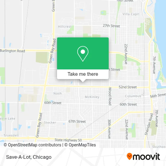 Save-A-Lot map