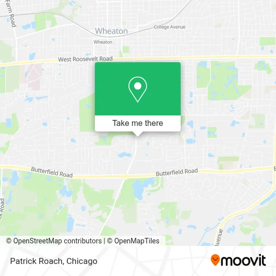 Patrick Roach map