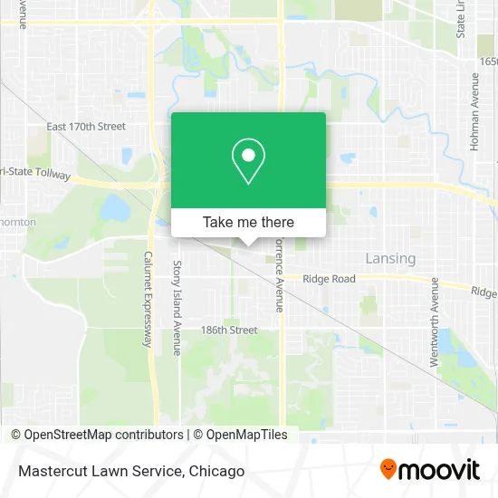 Mastercut Lawn Service map