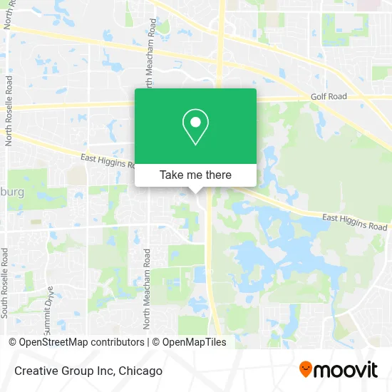 Creative Group Inc map