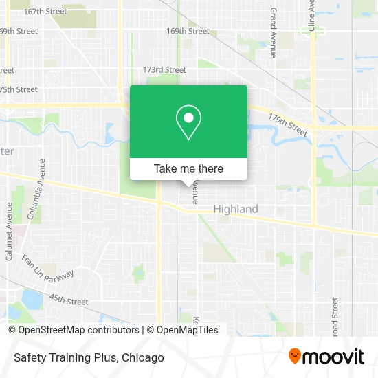 Safety Training Plus map