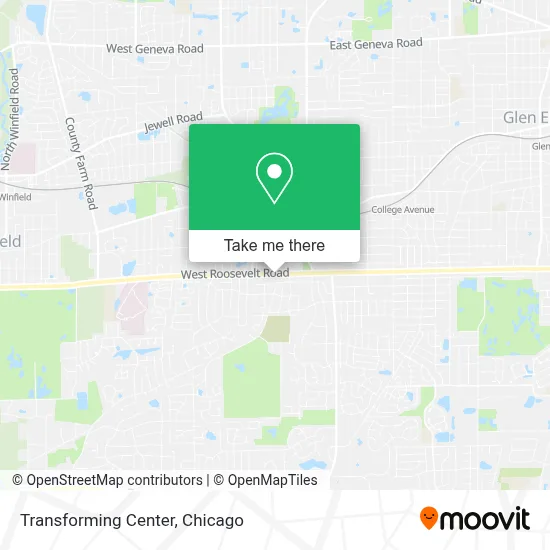 Transforming Center map