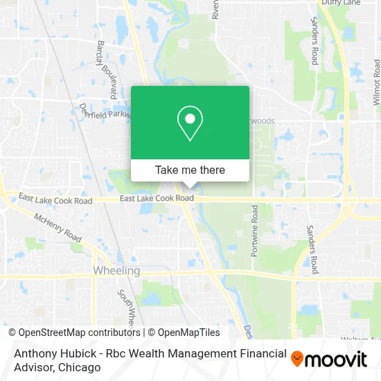 Anthony Hubick - Rbc Wealth Management Financial Advisor map