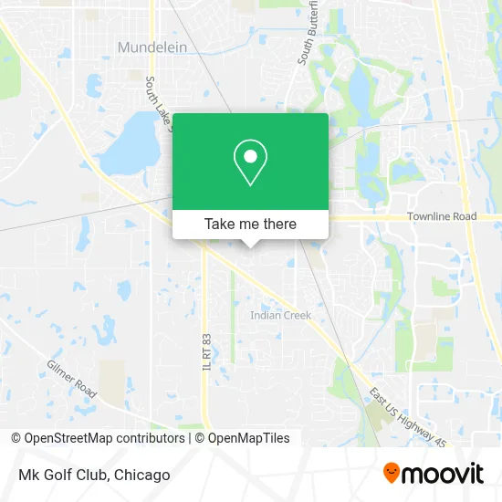 Mk Golf Club map