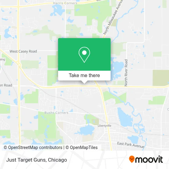 Just Target Guns map