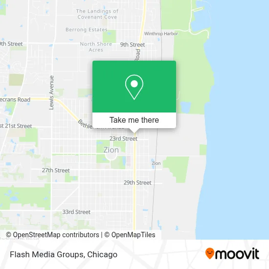 Flash Media Groups map