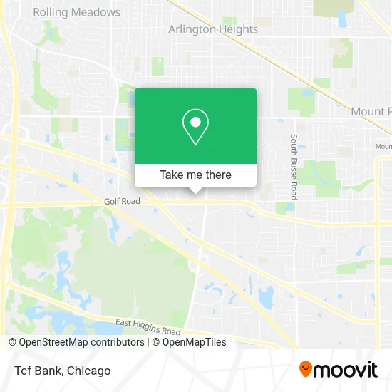 Tcf Bank map