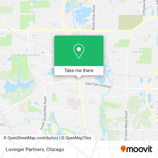 Lovinger Partners map