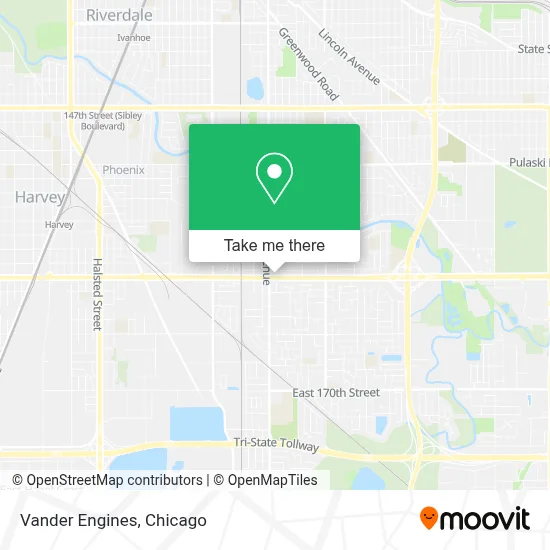 Vander Engines map