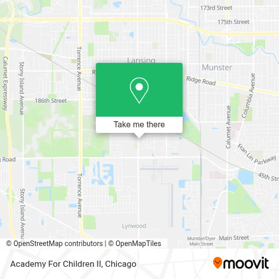Academy For Children II map
