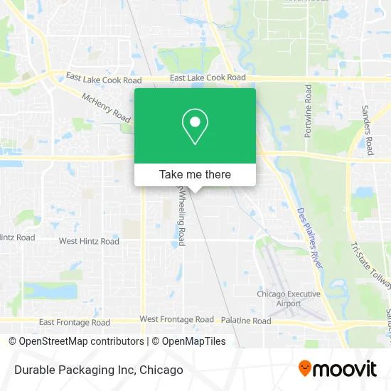 Durable Packaging Inc map