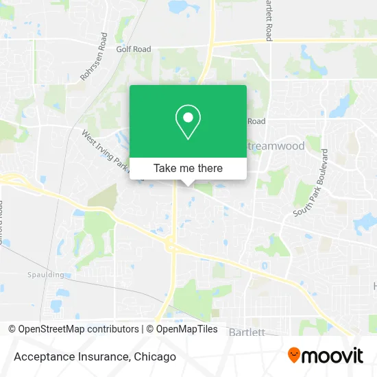 Acceptance Insurance map