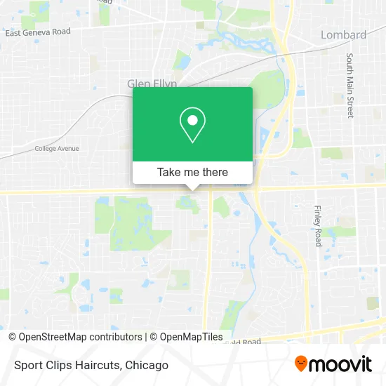 Sport Clips Haircuts map