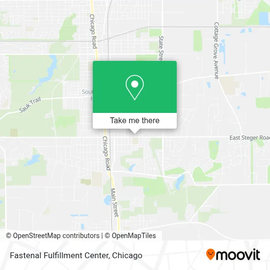 Fastenal Fulfillment Center map