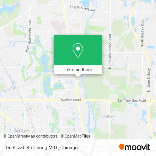 Dr. Elizabeth Chung M.D. map